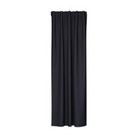 SCHLAUFENSCHAL  blickdicht  135/245 cm   - Anthrazit, Basics, Textil (135/245cm)