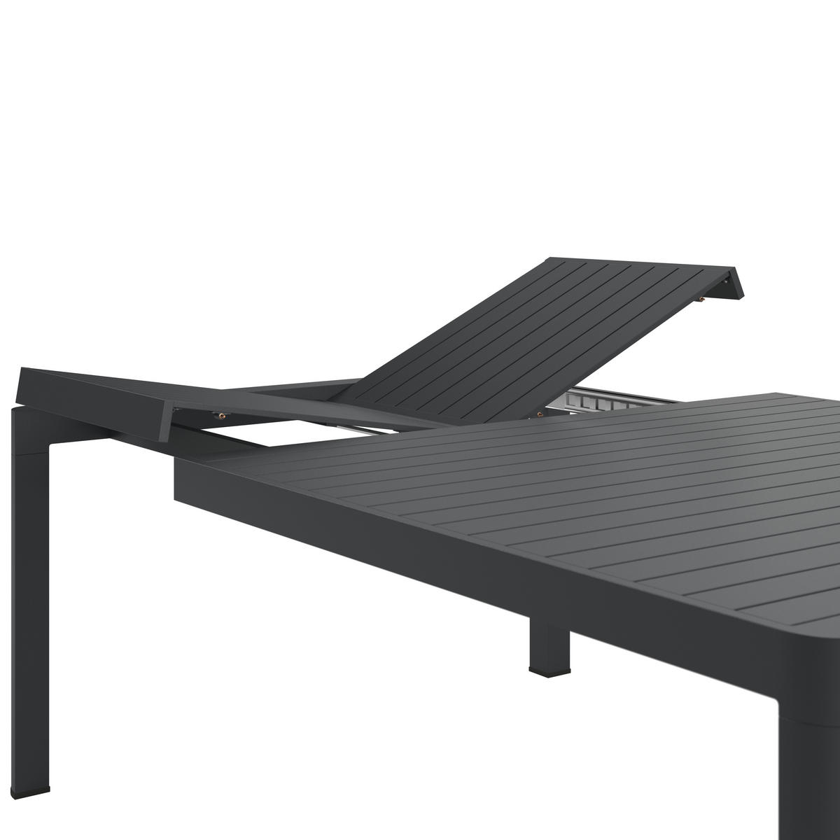 STOL VRTNI     antracit  metal  - antracit, Moderno, metal (142/202/76/142cm) - Ambia Garden