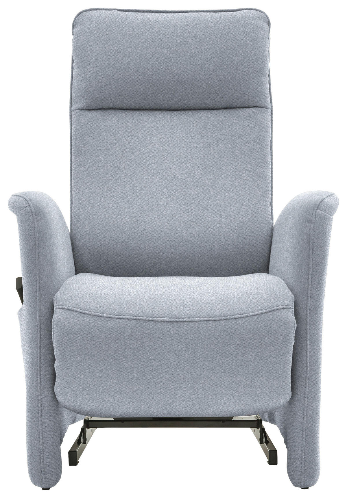 FERNSEHSESSEL in Chenille Hellblau  - Hellblau, Konventionell, Textil (79/114/87-176cm) - Valdera