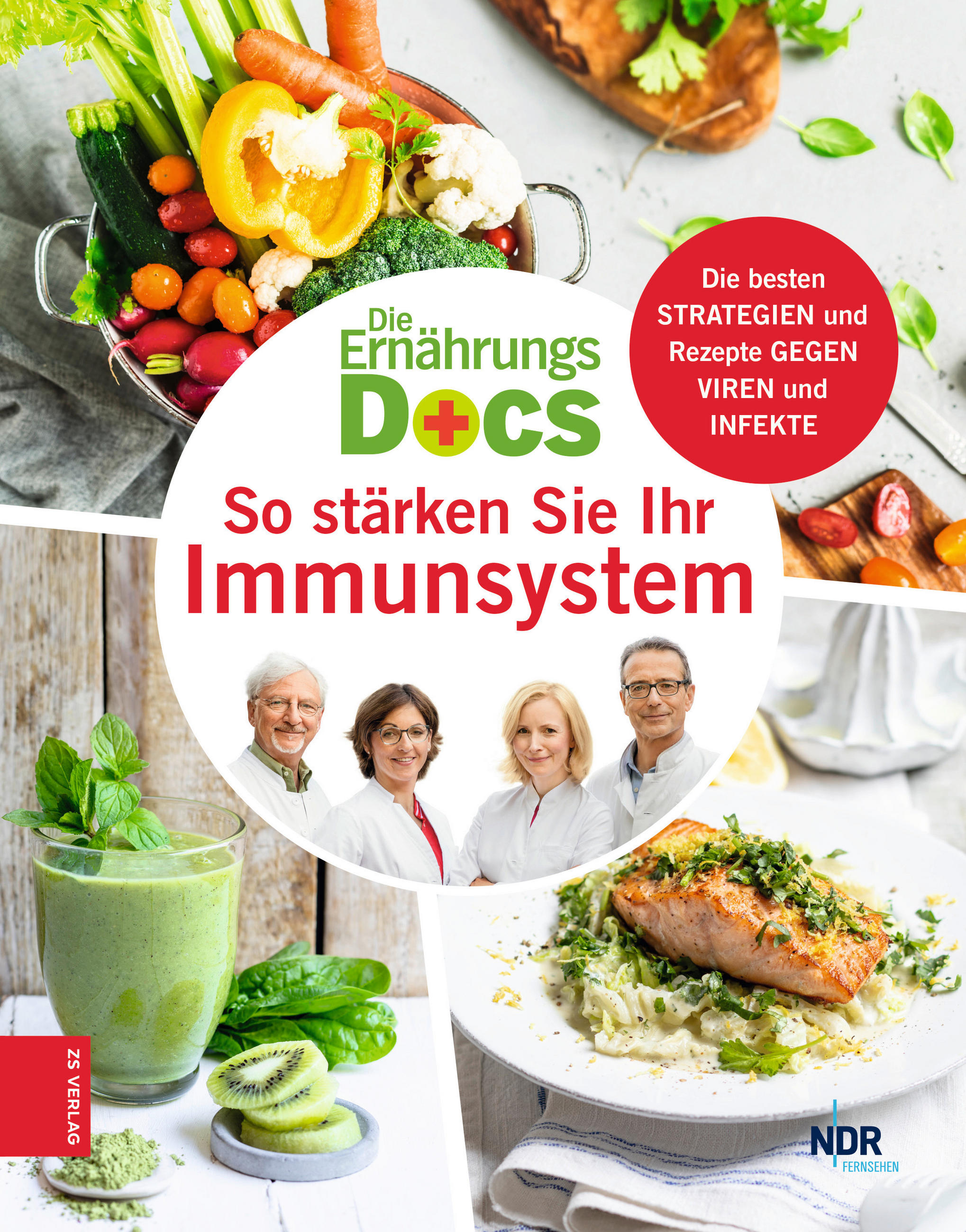 KOCHBUCH Die Ernährungs-Docs: Immunsystem  - Basics, Papier (18,5/24,1/1,9cm)