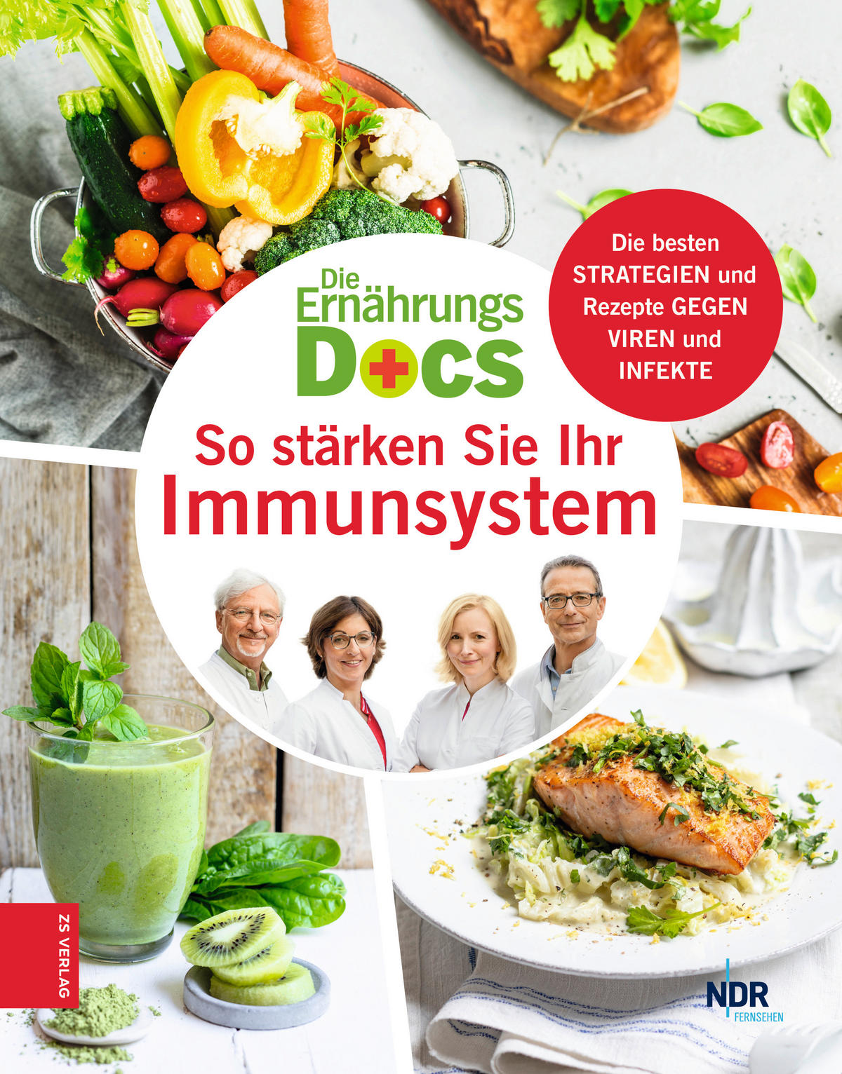 KOCHBUCH Die Ernährungs-Docs: Immunsystem  - Basics, Papier (18,5/24,1/1,9cm)