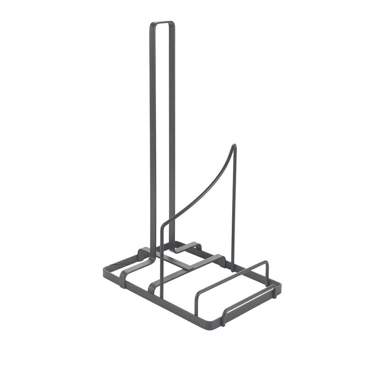 KÜCHENROLLENHALTER - Schwarz, Basics, Metall (12/32/19cm) - Metaltex