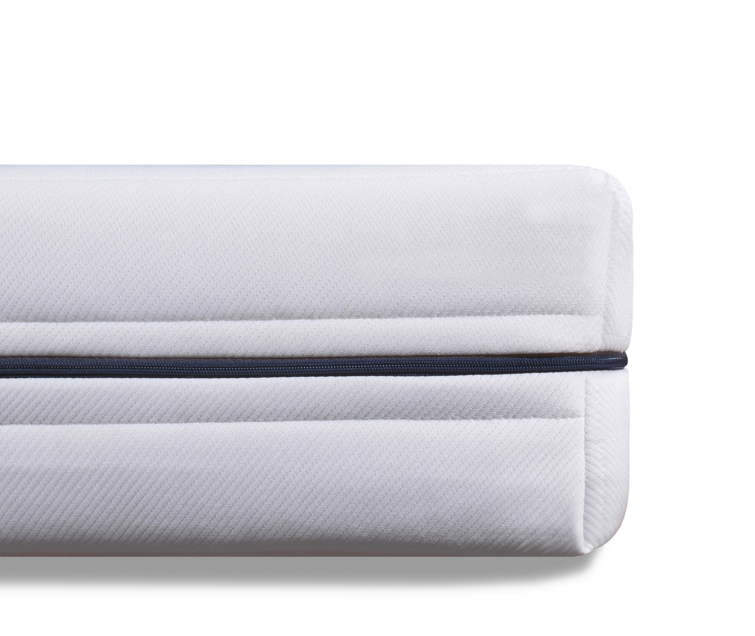 TASCHENFEDERKERNMATRATZE 140/200 cm Höhe ca. 20 cm  - Weiß, Basics, Textil (140/200cm) - MID.YOU