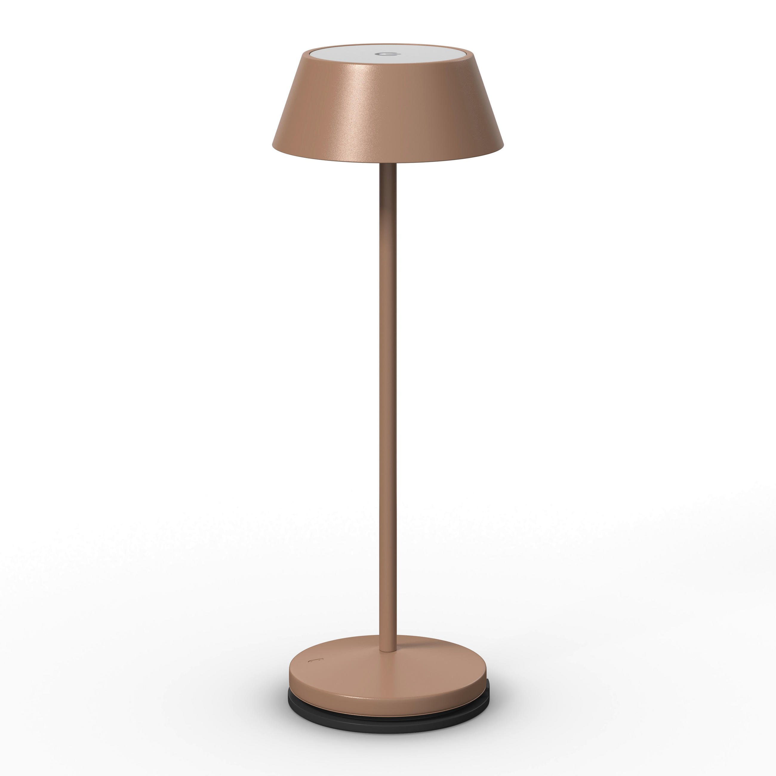 PORTABEL LAMPA 11/30 cm   - svart/taupe, Design, metall/plast (11/30cm) - Dieter Knoll