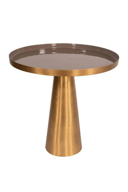 XXXL PRÍRUČNÝ STOLÍK, sivohnedá