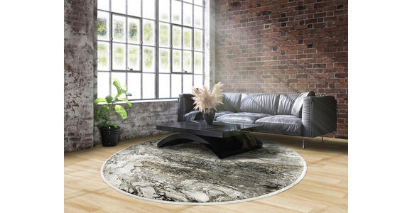 WEBTEPPICH 160 cm Lille Grau, Goldfarben  - Goldfarben/Grau, Design, Textil (160cm) - Dieter Knoll