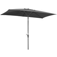 SONNENSCHIRM 270 cm Anthrazit  - Anthrazit, Basics, Textil/Metall (150/250/270cm) - Schneider