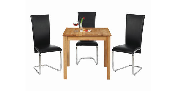 ESSTISCH in Holz 80/80/75 cm  - Buchefarben, KONVENTIONELL, Holz (80/80/75cm) - Carryhome