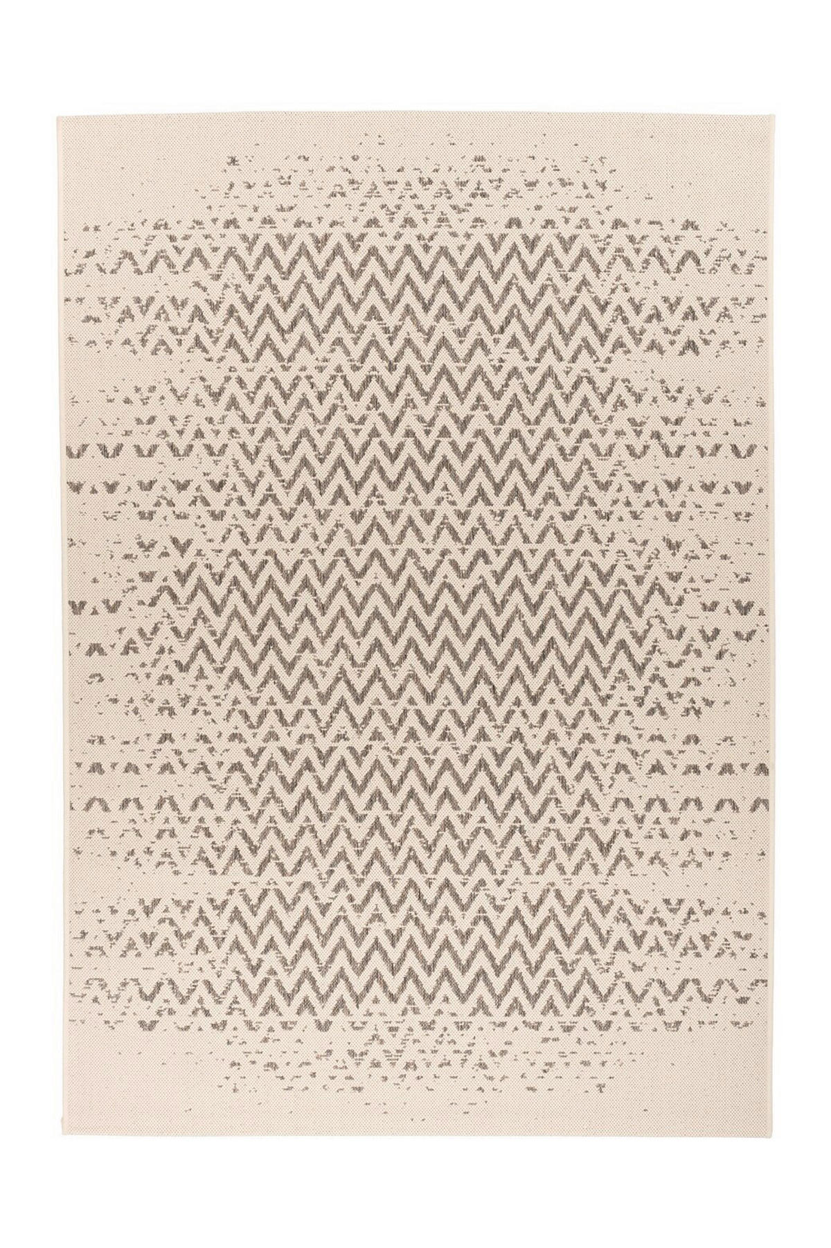 LÄUFER 80/150 cm Splash 600 Creme / Braun  - Creme/Braun, Konventionell, Textil (80/150cm)