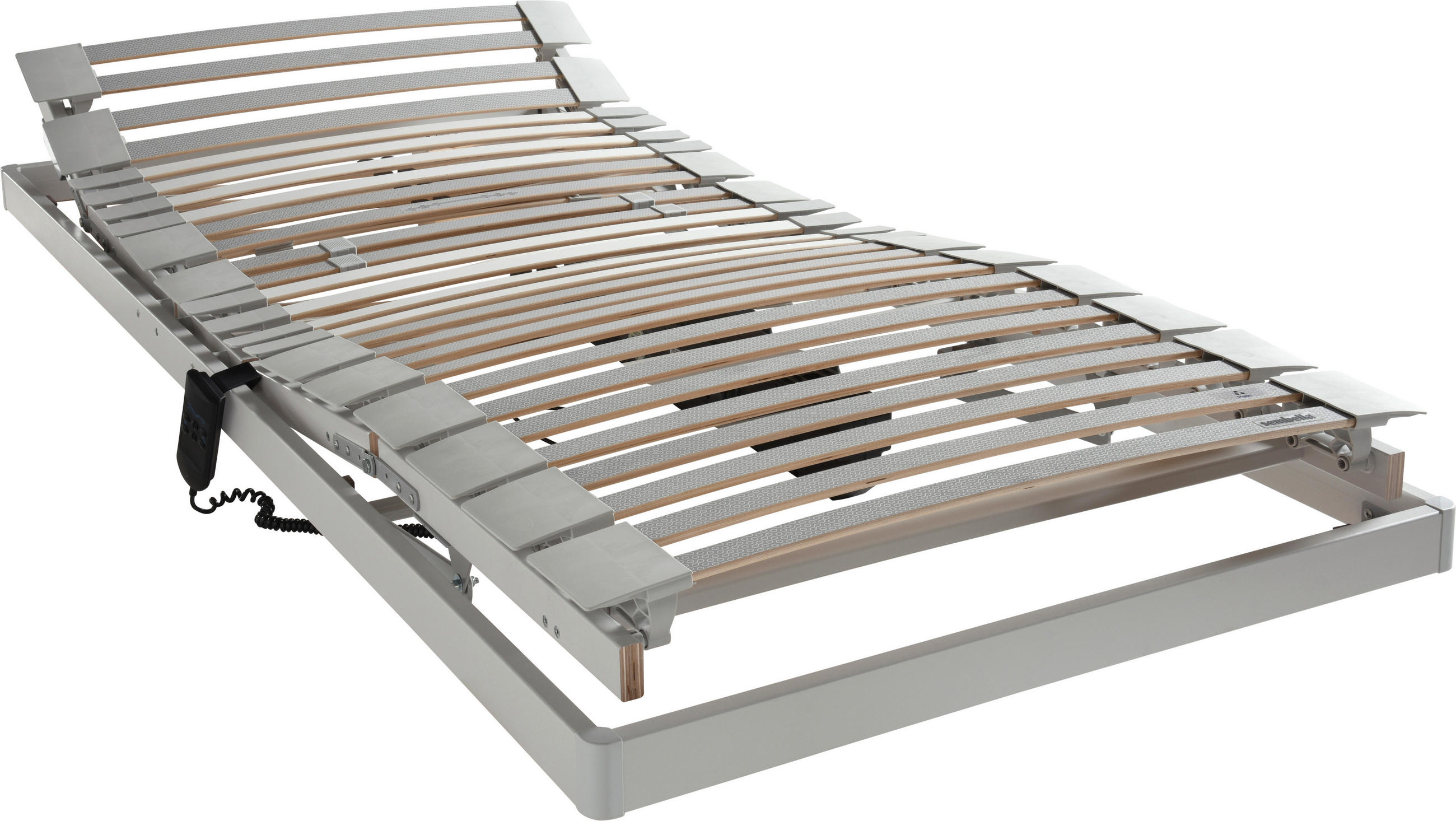 LATTENROST 90/200 cm - Weiss, Basics, Holz (90/200cm) - Sembella