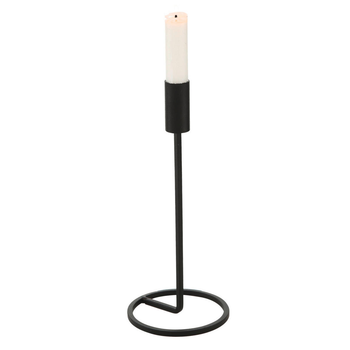 HENGERGYERTYATARTÓ - fekete, Basics, fém (11/26cm)