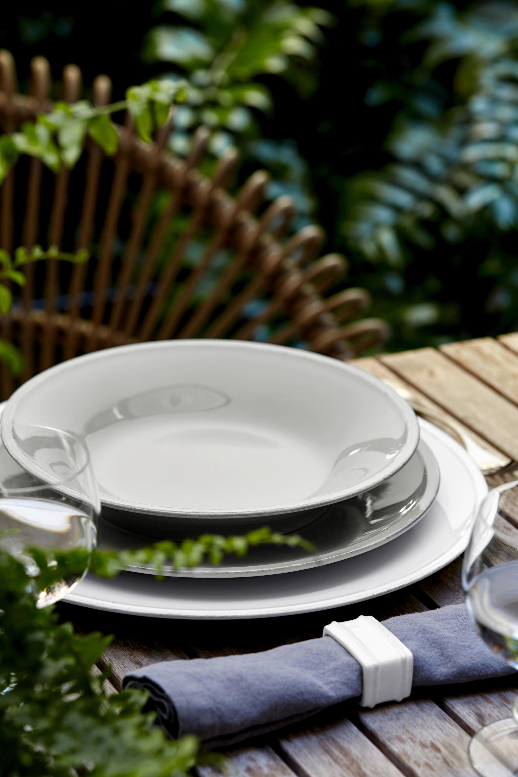 PLATZTELLER Keramik Feinsteinzeug  - Weiß, Basics, Keramik (34/2,5cm) - Costa Nova