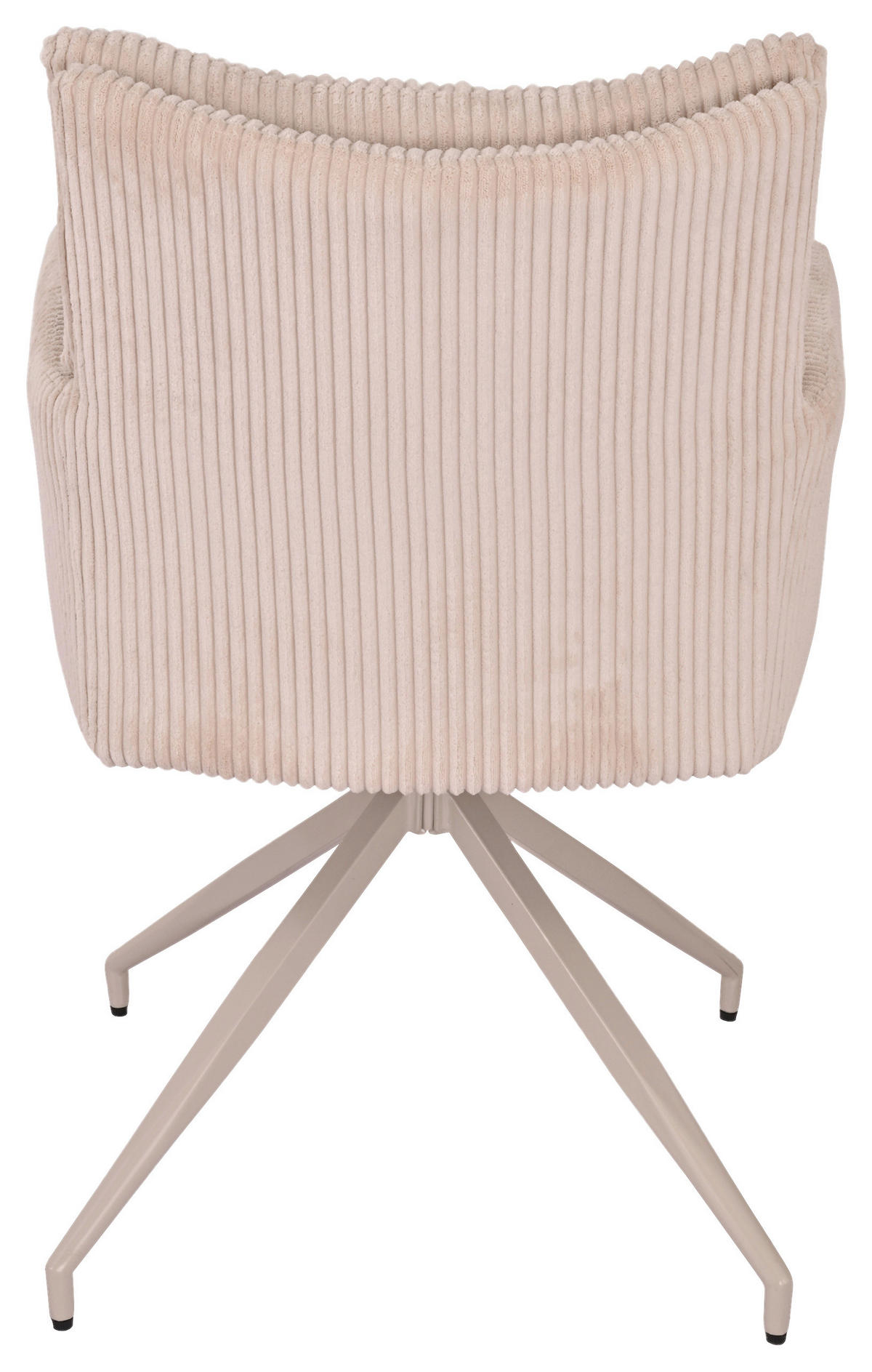 ARMLEHNSTUHL  in Eisen Cord  - Beige/Creme, MODERN, Textil/Metall (57/89/67cm) - MID.YOU