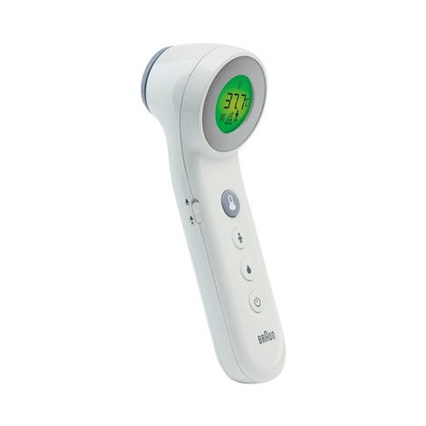 STIRNTHERMOMETER  - Weiß, Basics (13,5/22/65cm)