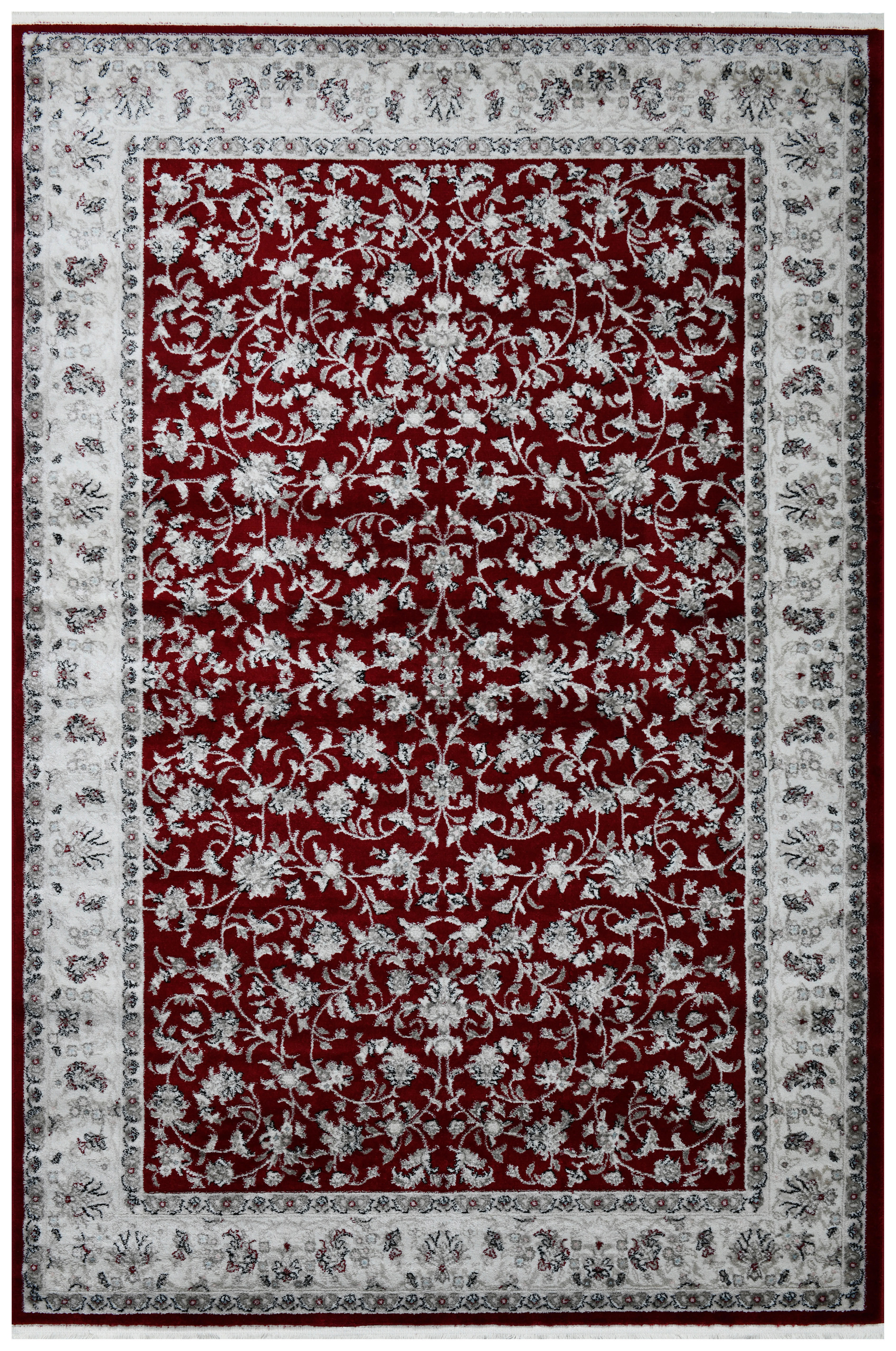 TKANÝ KOBEREC, 160/240 cm, červená - červená - textil