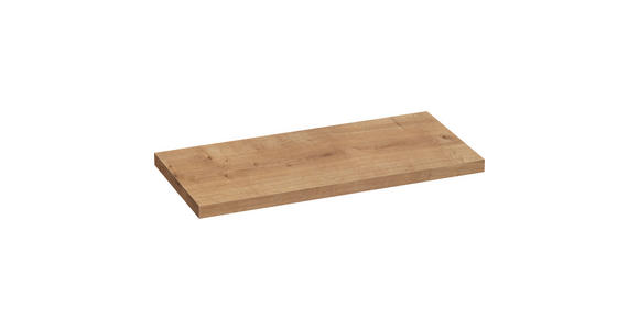 WASCHTISCH-ABDECKPLATTE  - Eichefarben, Trend, Holzwerkstoff (110/50,5/3,8cm) - Voleo