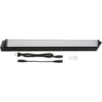 PULTMEGVILÁGÍTÓ LÁMPA LED izzó  - fekete, Basics, műanyag (54,5/6/2,5cm)