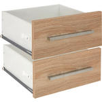 SCHUBKASTENEINSATZ 37,7/33,9/37,0 cm   - Sonoma Eiche, KONVENTIONELL, Holzwerkstoff (37,7/33,9/37,0cm) - Voleo