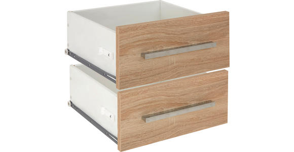 SCHUBKASTENEINSATZ 37,7/33,9/37,0 cm - Sonoma Eiche, KONVENTIONELL, Holzwerkstoff (37,7/33,9/37,0cm) - Voleo