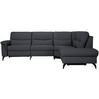 ECKSOFA  in Echtleder Dunkelblau  280/249 cm  - Anthrazit/Dunkelblau, Design, Leder/Metall (280/249cm) - Himolla Komfortklass