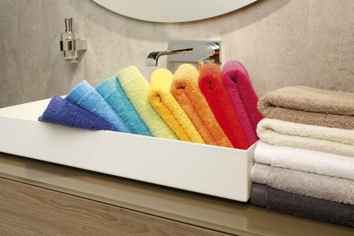 HANDTUCH Lifestyle Uni Beige  - Beige, Textil (50/100cm) - Cawoe