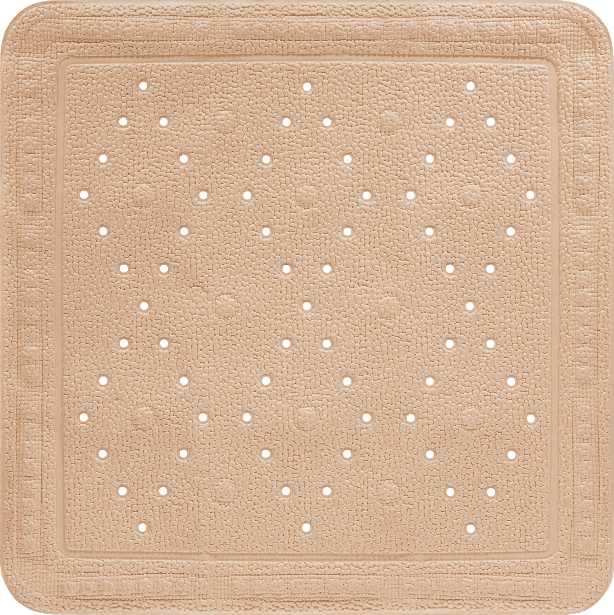 DUSCHEINLAGE - Beige, Basics, Kunststoff (55/55cm) - Grund