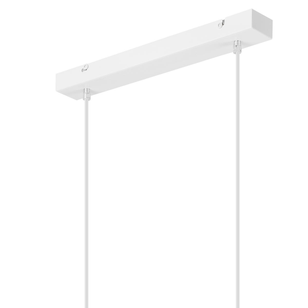 HÄNGELEUCHTE Nico 48/8/82 cm   - Weiß Hochglanz, Basics, Metall (48/8/82cm)