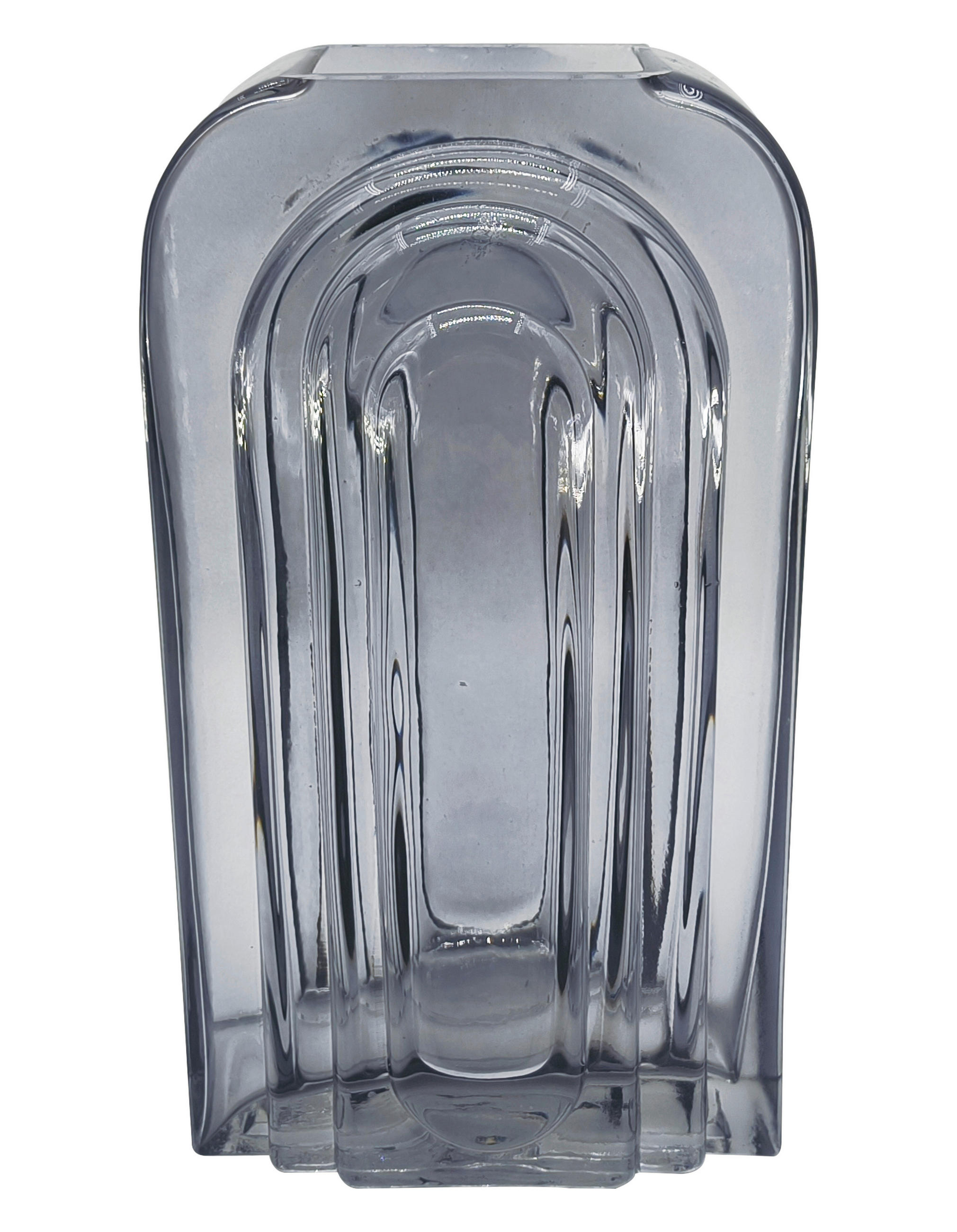 VAZĂ 24 cm  - gri, Basics, sticlă (13/24/9cm) - Ambia Home