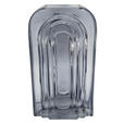 VASE 24 cm  - Grau, Basics, Glas (13/24/9cm) - Ambia Home