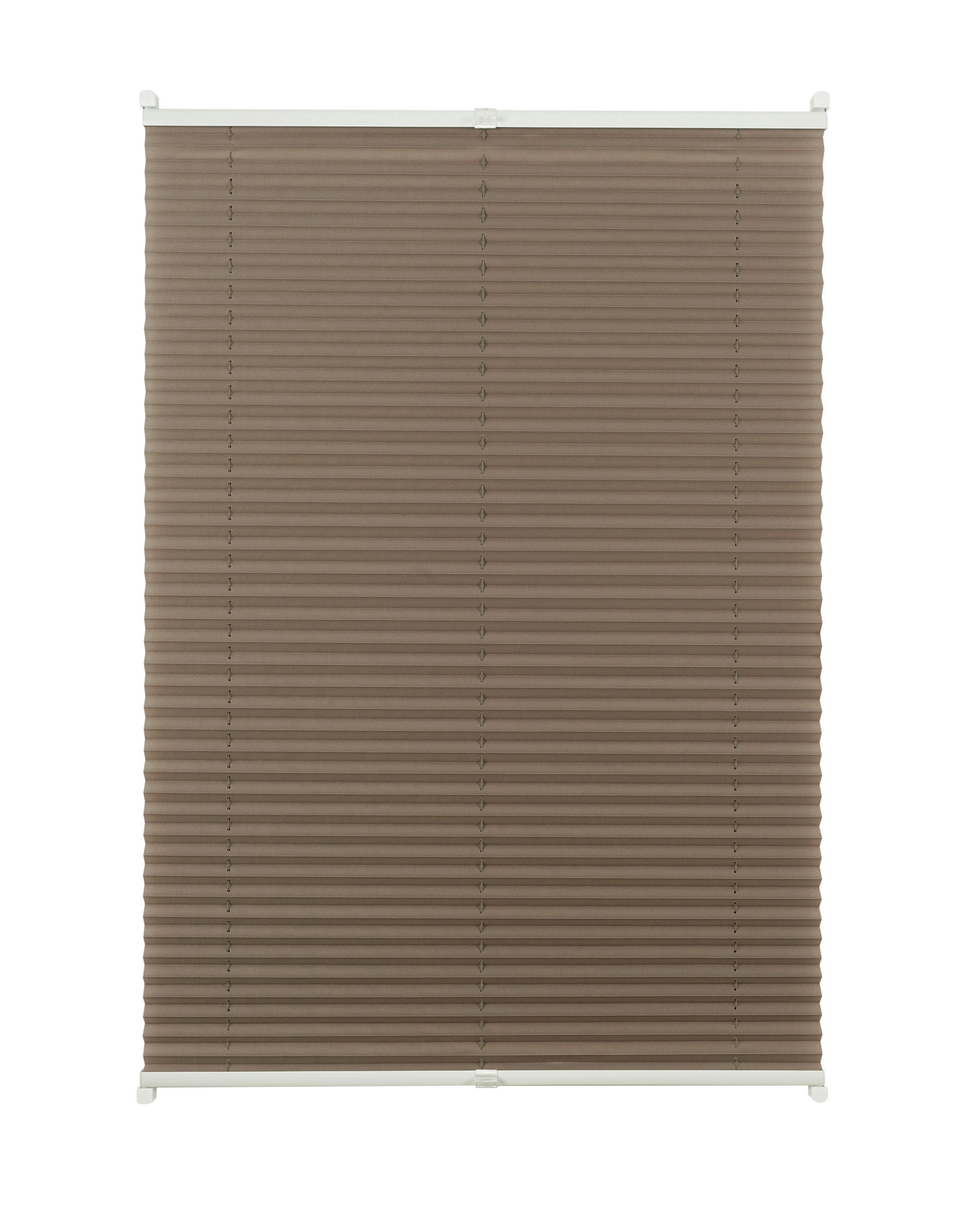 PLISSEE 100/130 cm  - Taupe, Basics, Textil (100/130cm) - Homeware