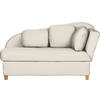 LIEGE in Chenille, Flachgewebe Creme  - Creme, LIFESTYLE, Holz/Textil (180/97/85cm) - Novel