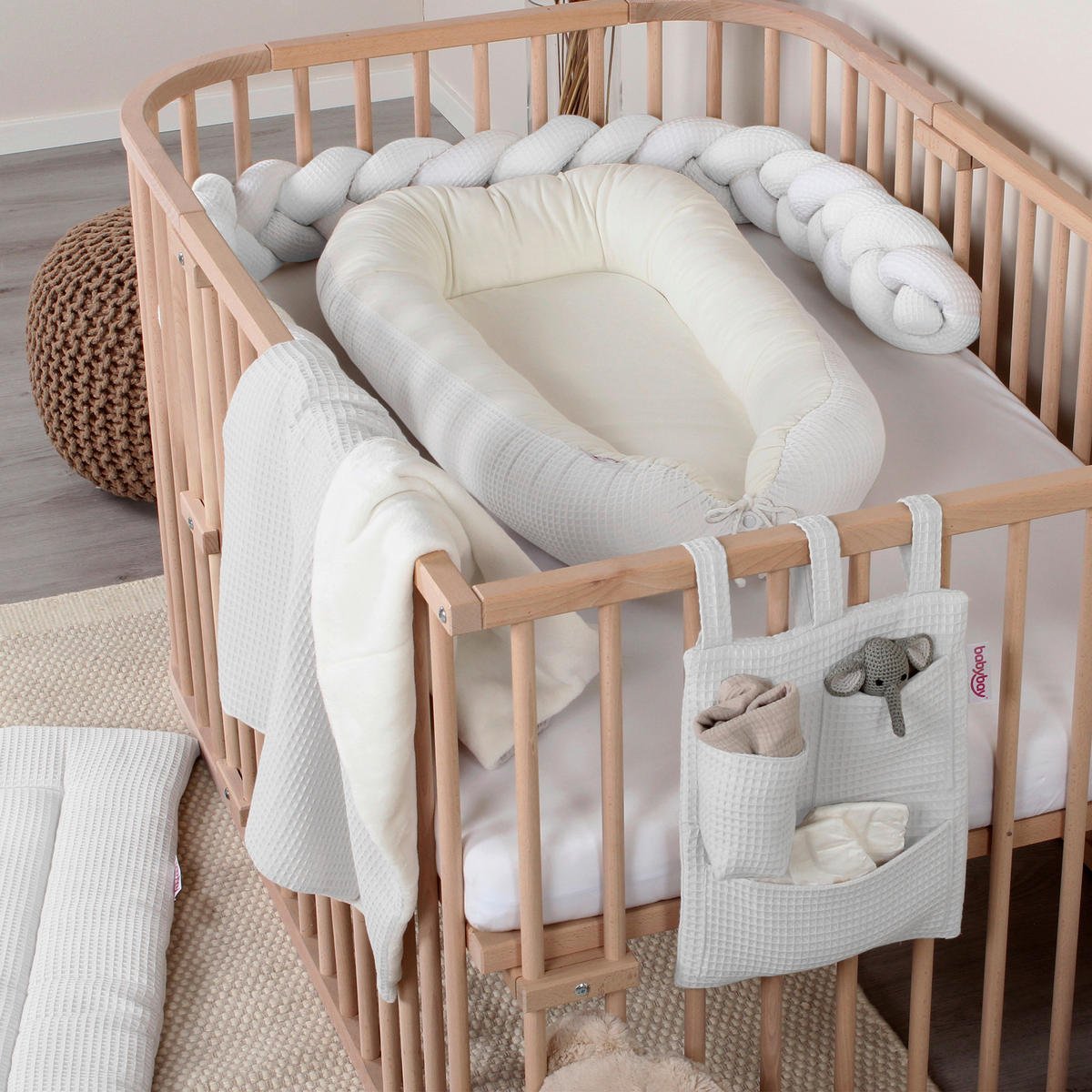 KRABBELDECKE  - Basics, Textil (120/120/3cm) - Babybay