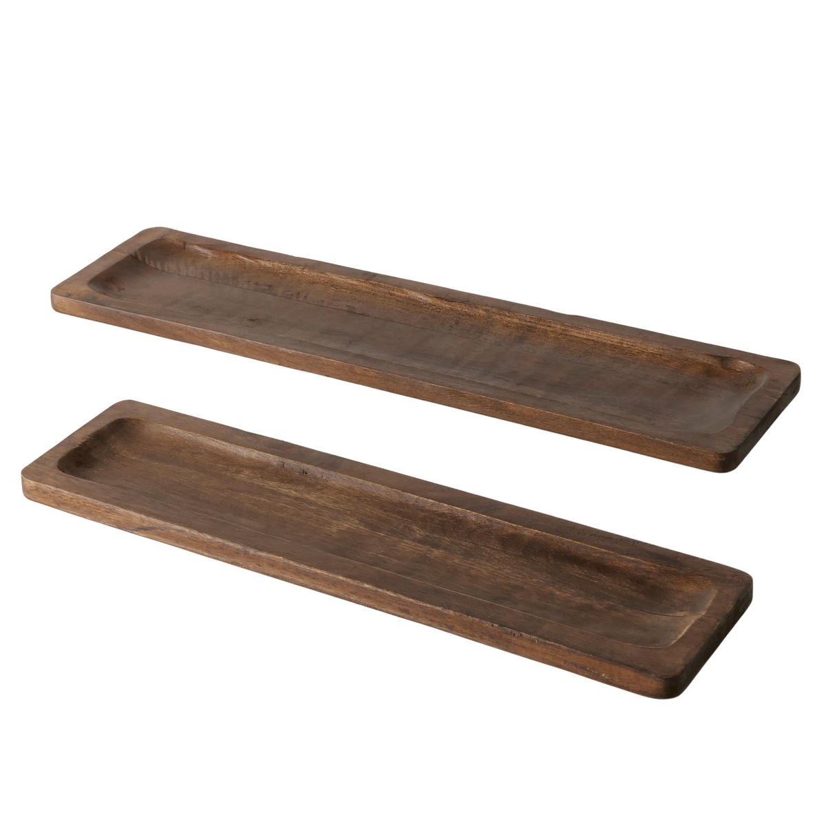 TABLETT  55/14 cm   - Dunkelbraun, Basics, Holz (55/14cm) - Ambia Home