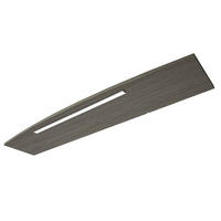 PÁRKÁNYVILÁGÍTÁS LED izzó  - grafitszürke, Konventionell, faalapú anyag (142/1,6/26,5cm) - Sadena