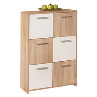 HIGHBOARD  in 77/115/30 cm  - Alufarben/Weiß, Basics, Holzwerkstoff/Kunststoff (77/115/30cm) - MID.YOU
