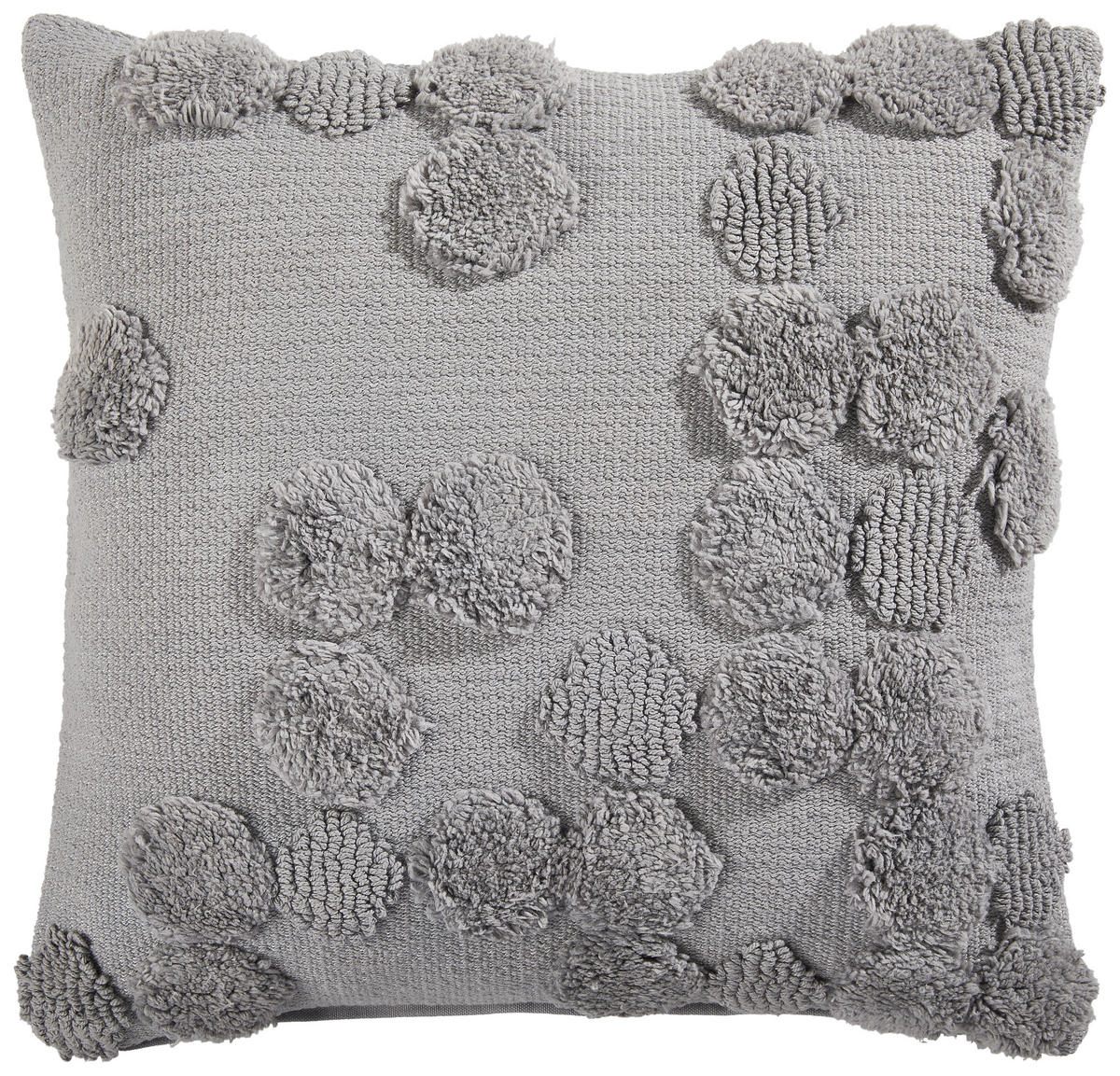 KISSENHÜLLE 45/45 cm  - Hellgrau, Textil (45/45cm) - Novel