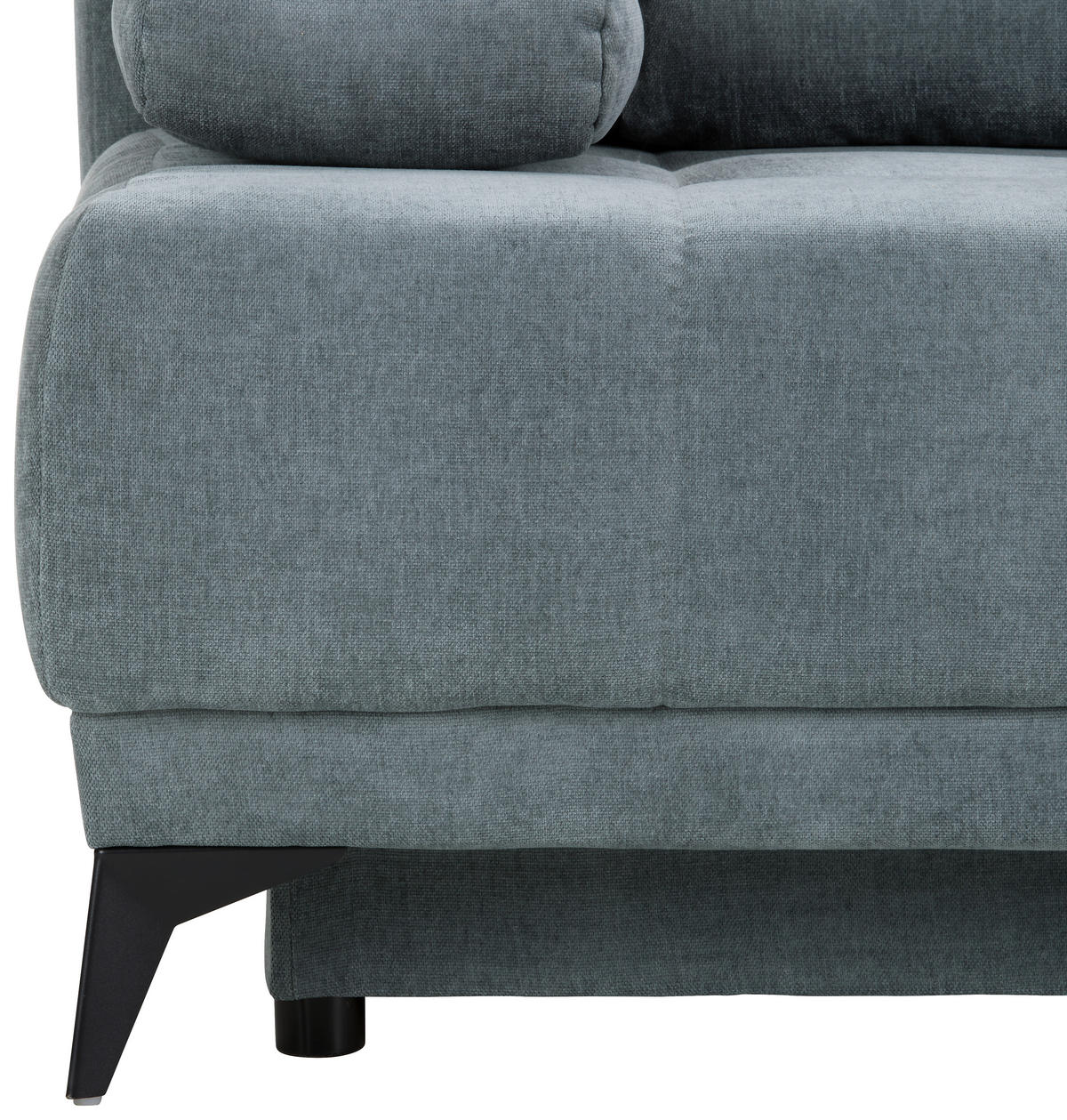 BÄDDSOFFA i flatväv blå  - ljusblå/blå, Modern, textil (195/77/100cm) - MID.YOU
