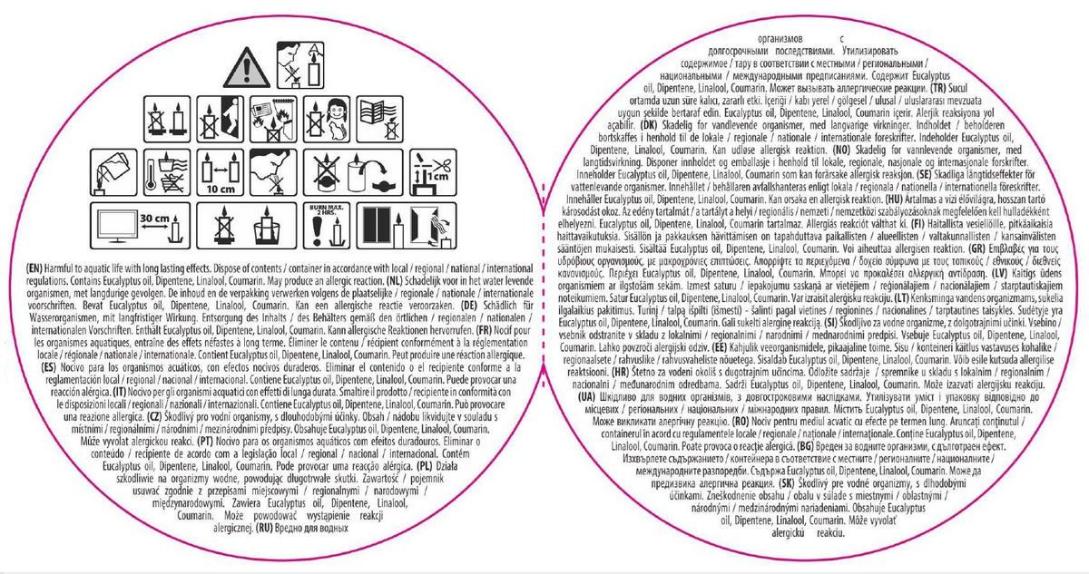 DOFTLJUS vanilj, tallbarr, bomull  - vit/grå, Basics, paraffin/keramik (9/9cm)
