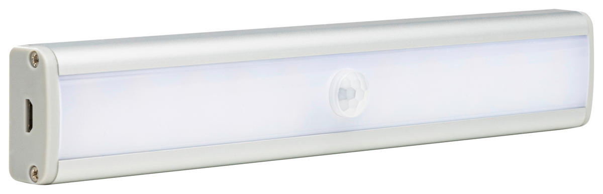 UNTERBAULEUCHTE 18.6/2/3.2 cm   - Alufarben, LIFESTYLE, Kunststoff/Metall (18.6/2/3.2cm) - P & B