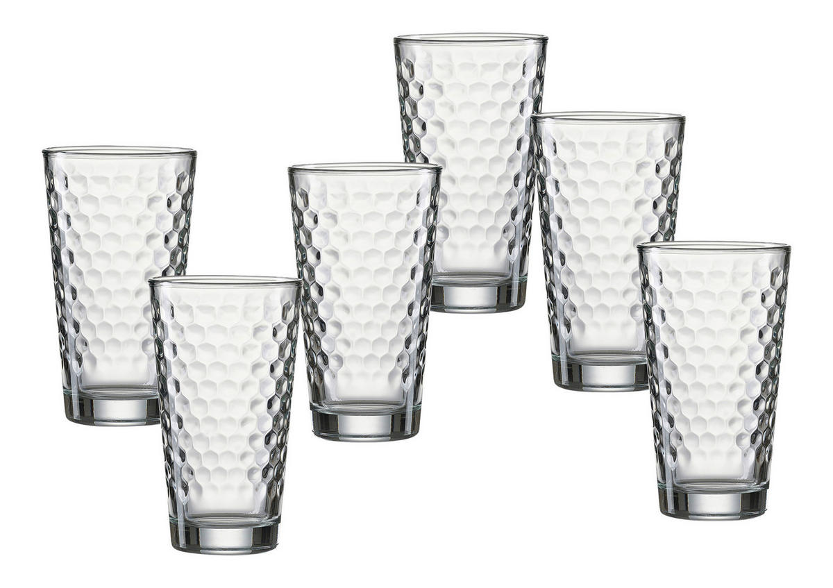 GLÄSERSET Favo  4-teilig  - Klar, KONVENTIONELL, Glas (400ml) - Ritzenhoff Breker