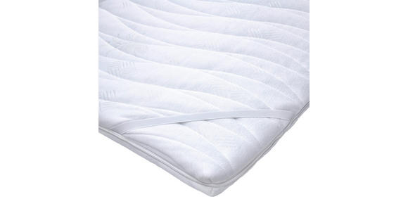 TOPPER 120/200 cm Höhe ca. 8 cm  - Weiß, KONVENTIONELL, Textil (120/200cm) - Sleeptex