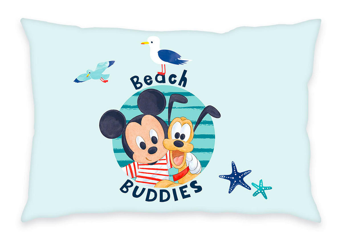 BABYBETTWÄSCHE 100/135 cm  - Blau/Rot, Basics, Textil (100/135cm) - Disney