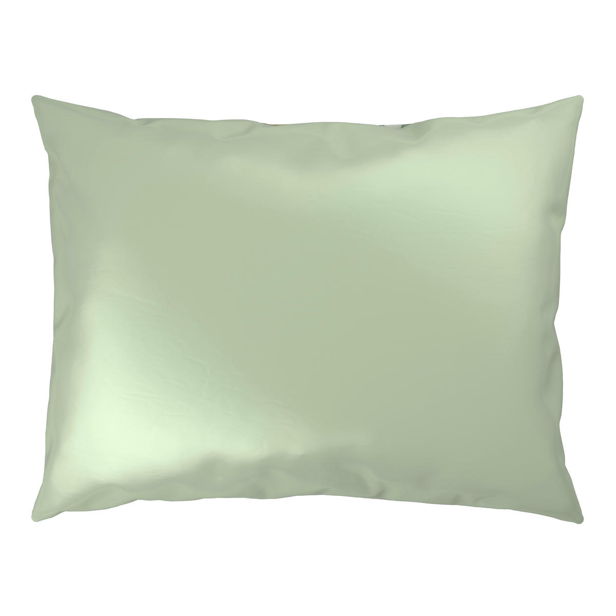 OBOJESTRANSKA POSTELJNINA FLOW 140/200 cm saten zelena  - zelena, Konvencionalno, tekstil (140/200cm) - Esposa