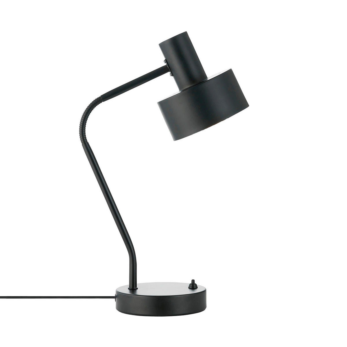 TISCHLEUCHTE Matis 46/14/24 cm  - Schwarz, Design, Metall (46/14/24cm) - Nordlux