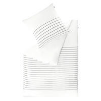 WENDEBETTWÄSCHE MR-Simple weiß Renforcé 155/220 cm  - Weiß, Design, Textil (155/220cm) - Musterring