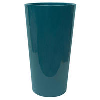 PFLANZENTOPF   - Blau, Basics, Kunststoff (33/61cm)