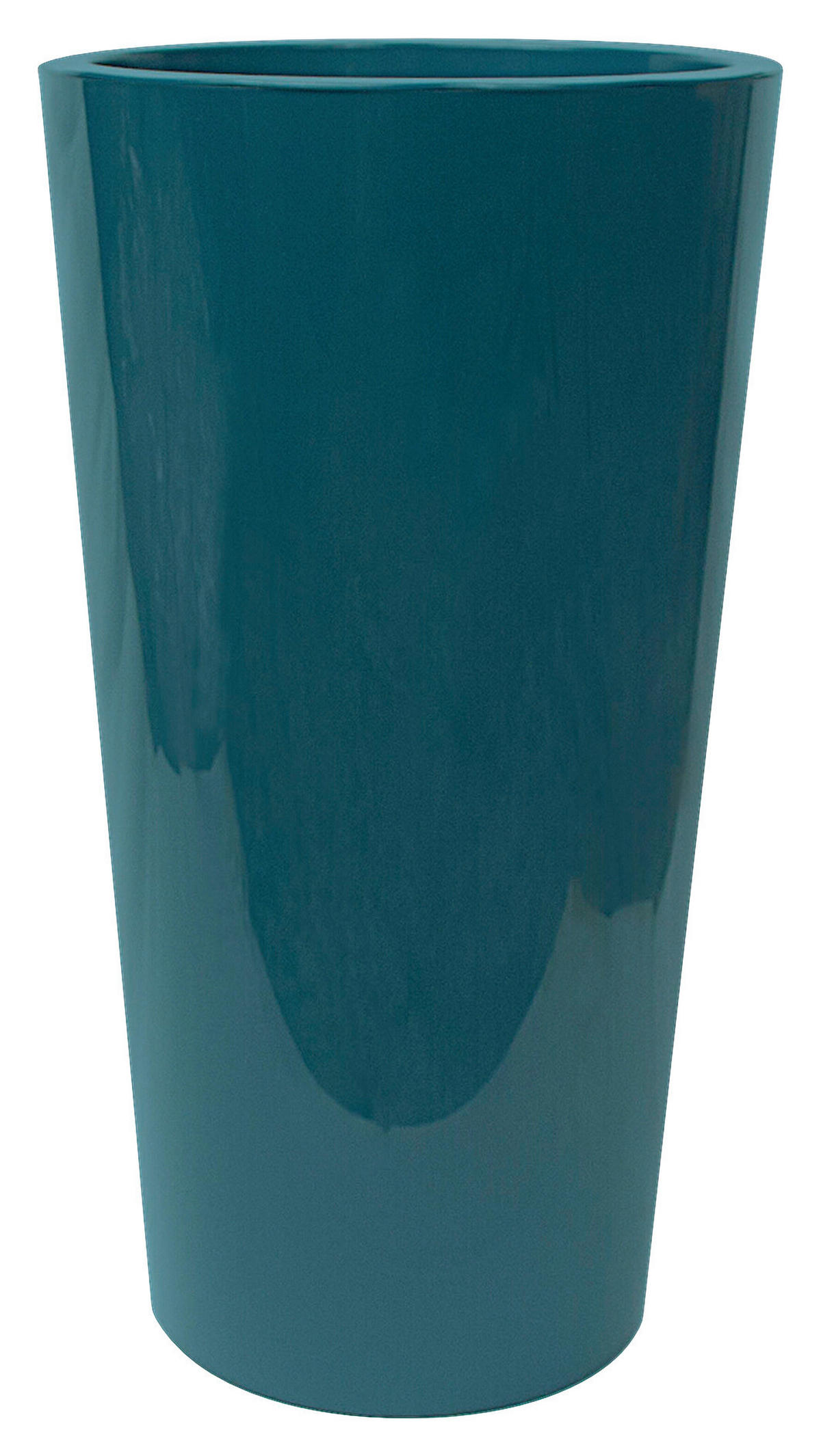 PFLANZENTOPF   - Blau, Basics, Kunststoff (33/61cm)