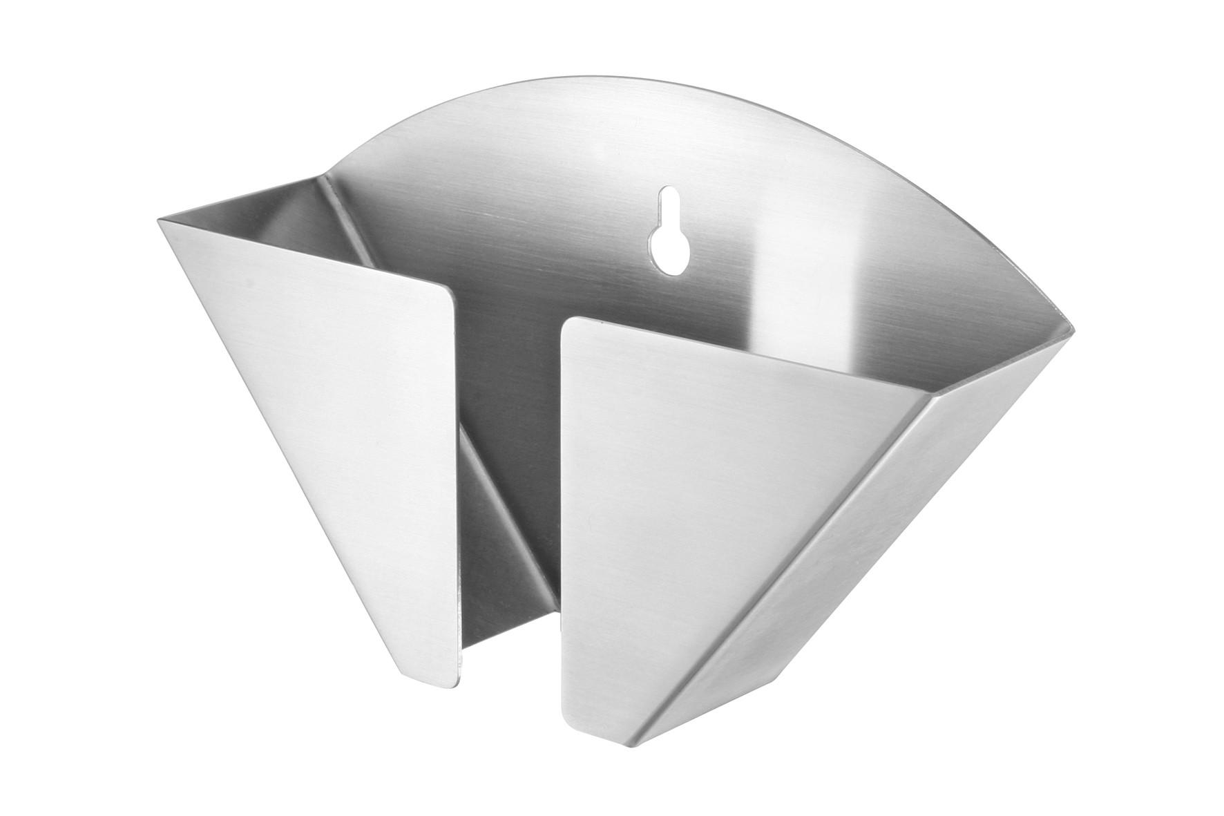 KAFFEEFILTERHALTER  - Edelstahlfarben, KONVENTIONELL, Metall (18,5/11/4,8cm) - Zack
