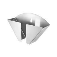 KAFFEEFILTERHALTER  - Edelstahlfarben, KONVENTIONELL, Metall (18,5/11/4,8cm) - Zack
