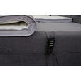 BOXBETT 180/200 cm  in Anthrazit  - Anthrazit/Schwarz, KONVENTIONELL, Kunststoff/Textil (180/200cm) - Carryhome